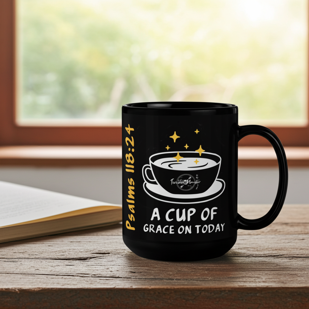 Black Glossy Mug