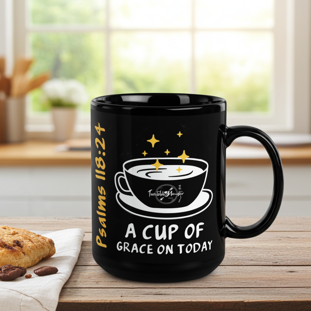 Black Glossy Mug